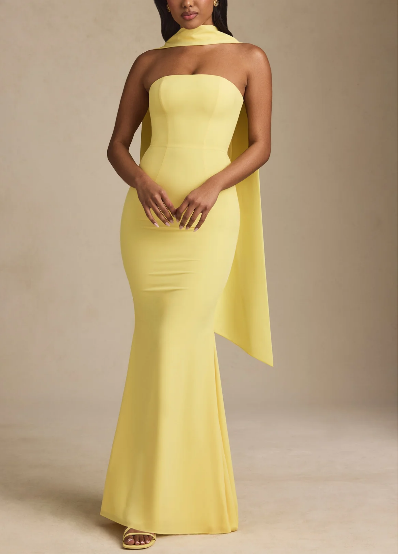 Imogene Scarf Gown
