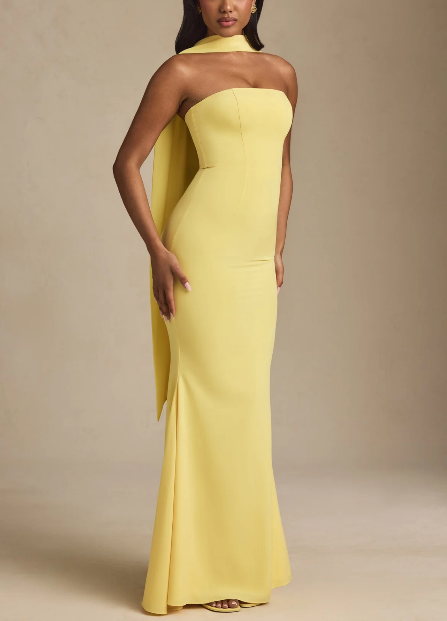 Imogene Scarf Gown
